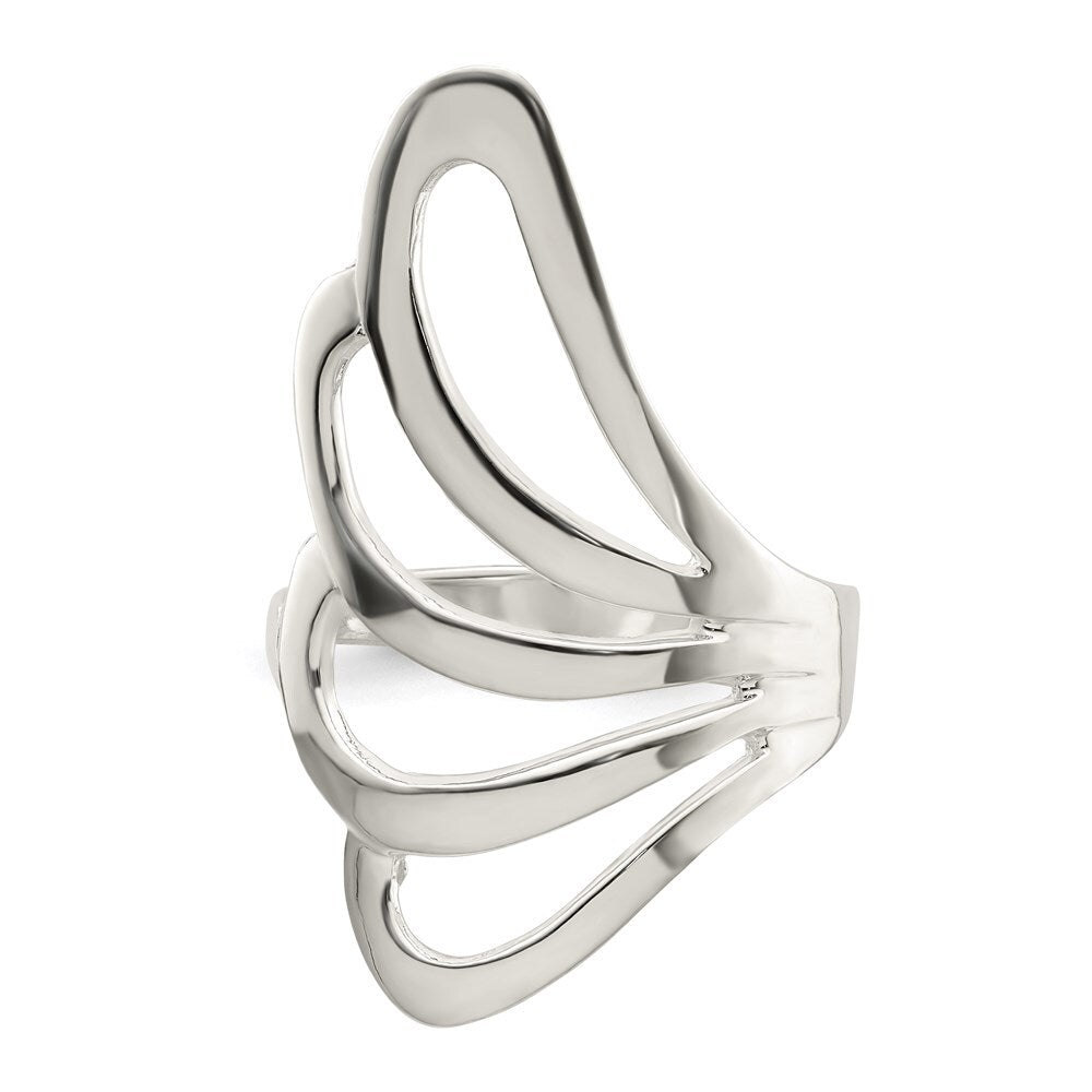 Sterling Silver Fancy Ring Size 6