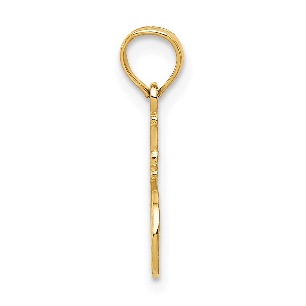 14k Yellow Gold #1 GODMOTHER Pendant