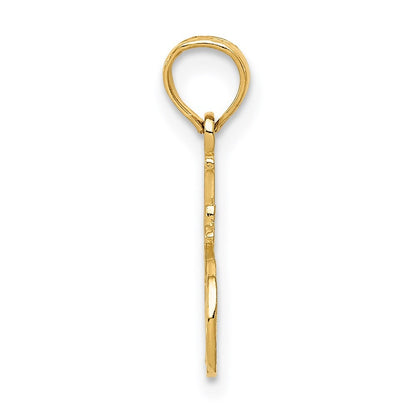 14k Yellow Gold #1 GODMOTHER Pendant