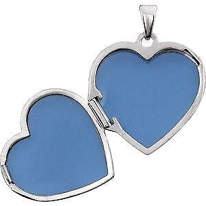 Sterling Silver Engravable Double Heart Locket Gift for Women