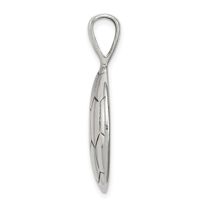 Sterling Silver Antiqued Soccer Ball Pendant Holiday Gift for Women