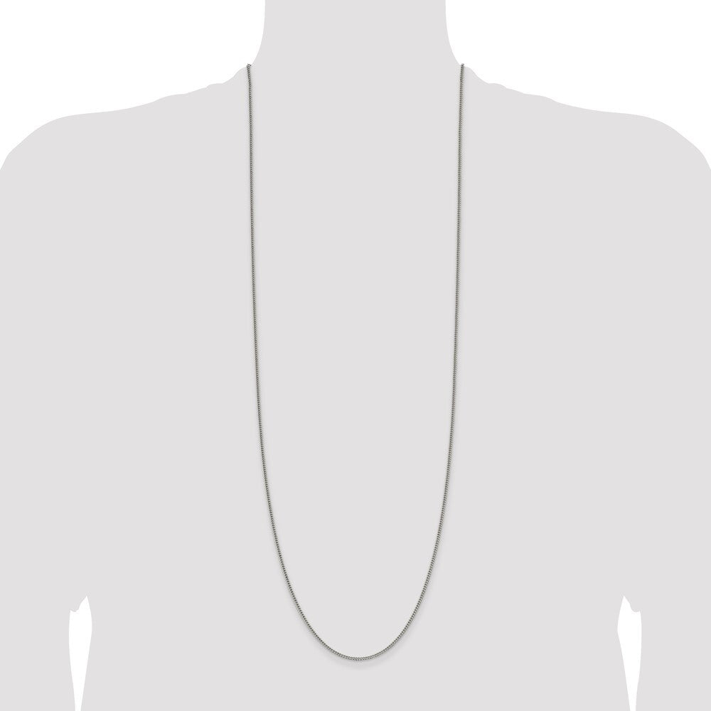 Sterling Silver 1.75mm Curb Chain