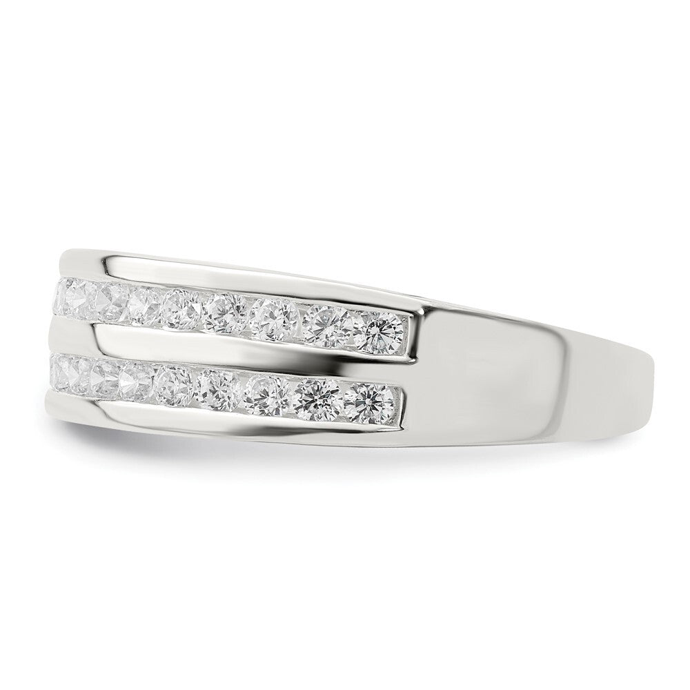 Sterling Silver CZ Ring Size 7