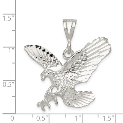 Sterling Silver Eagle Charm Holiday Gift for Women