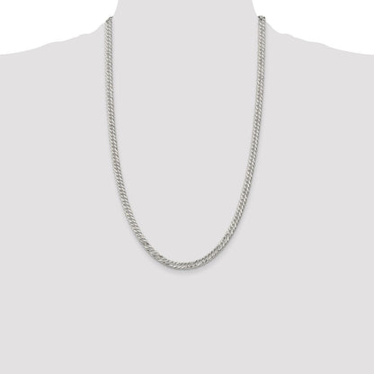 Sterling Silver 5.5mm Rambo Chain