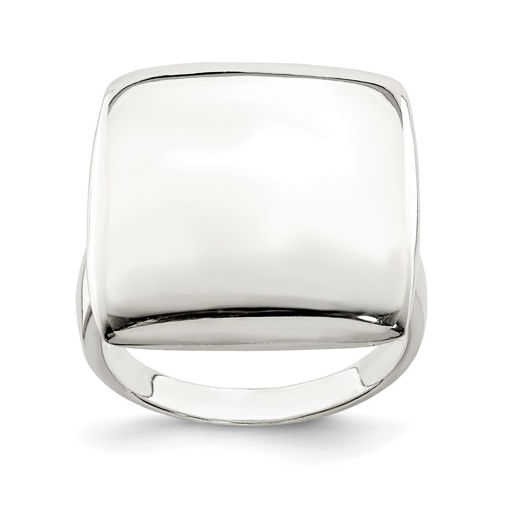 Sterling Silver Solid Ring Size 7