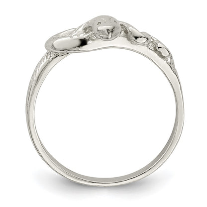 Sterling Silver Snake Ring Size 8