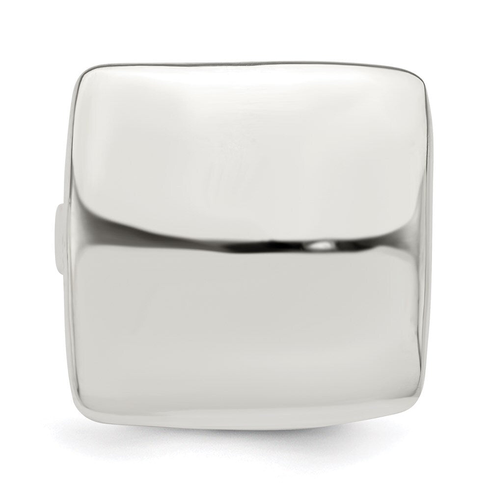 Sterling Silver Solid Ring Size 7