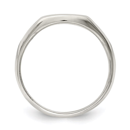 Sterling Silver Signet Ring Size 6