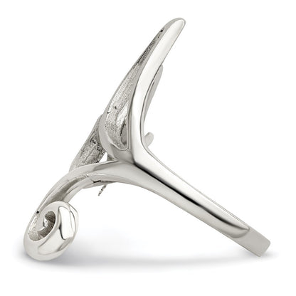 Sterling Silver Polished Ring Size 7