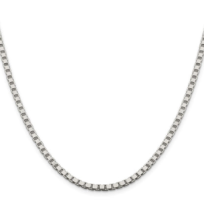 Sterling Silver 3.25mm Box Chain