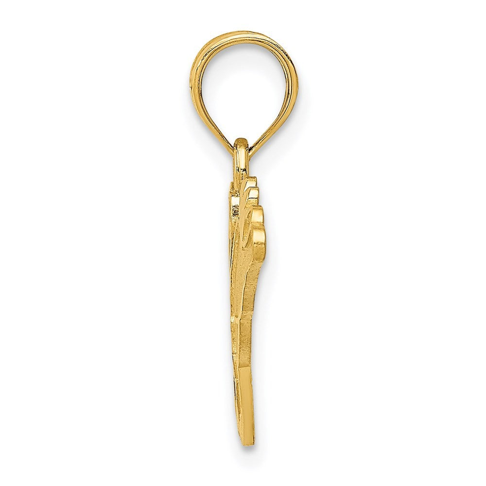 14k Yellow Gold Rabbit Charm