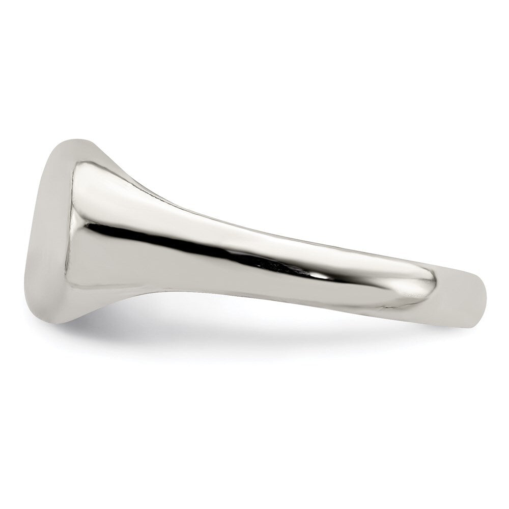 Sterling Silver Signet Ring Size 8