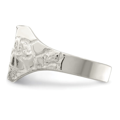 Sterling Silver Horseshoe Ring Size 9