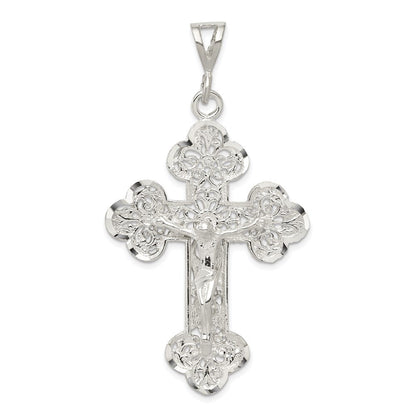 Sterling Silver Crucifix Pendant Holiday Gift for Women