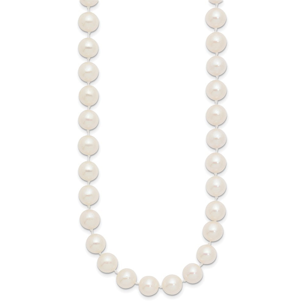 14k Yellow Gold 8-9mm White Freshwater Cultured Pearl 16 inch Necklace