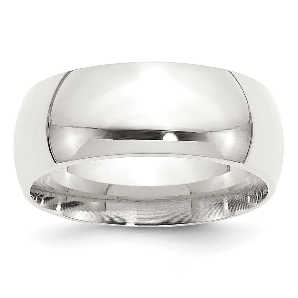 Sterling Silver 9mm Comfort Fit Size 13 Band