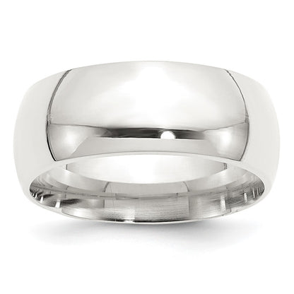 Sterling Silver 9mm Comfort Fit Size 13 Band