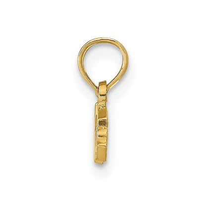 14k Yellow Gold Nurse Pendant