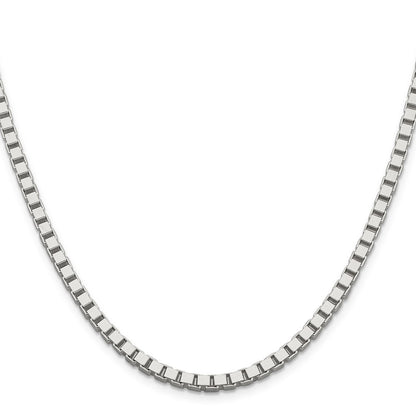 Sterling Silver 3.75mm Box Chain Necklace