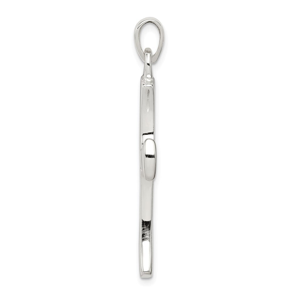 Sterling Silver Cross Pendant Holiday Gift for Women