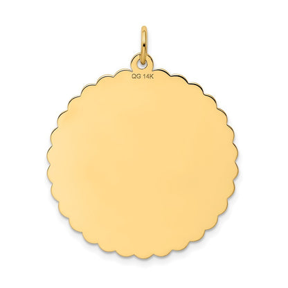 14k Yellow Gold 50th ANNIVERSARY Charm
