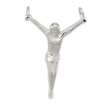 Sterling Silver Corpus (Crucified Christ) Pendant Holiday Gift for Women