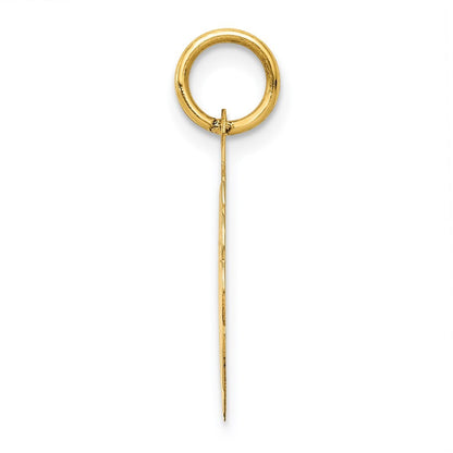 14k Yellow Gold My Confirmation Charm Pendant for Women