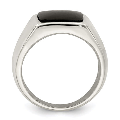 Sterling Silver Synthetic Stone Ring Size 7
