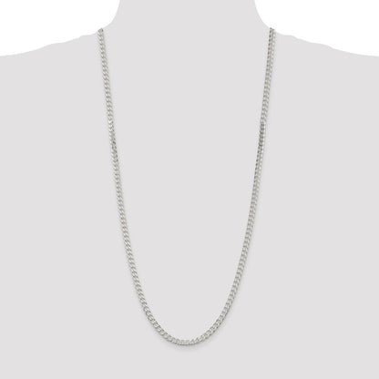 Sterling Silver 4.5mm Curb Chain