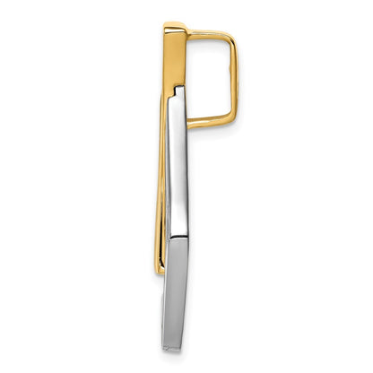 14k Two-Tone Gold Fits up to 6mm Omega, 8mm Reversible, Omega Slide