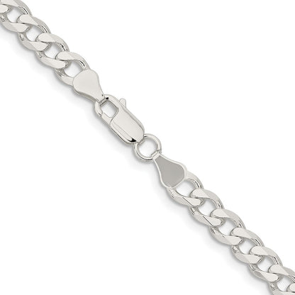 Sterling Silver 6.5mm Curb Chain