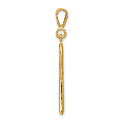 14k Yellow Gold Egyptian Ankh Cross Pendant