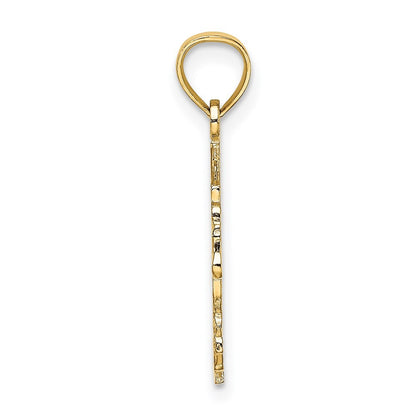 14k Yellow Gold Carousel Horse Charm