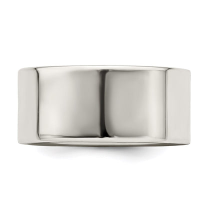 Sterling Silver 9mm Lightweight Flat Size 13 Band Ring
