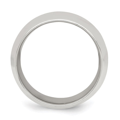 Sterling Silver 10mm Comfort Fit Size 13 Band