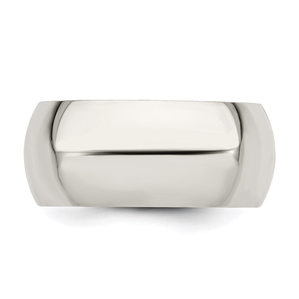 Sterling Silver 9mm Comfort Fit Size 13 Band