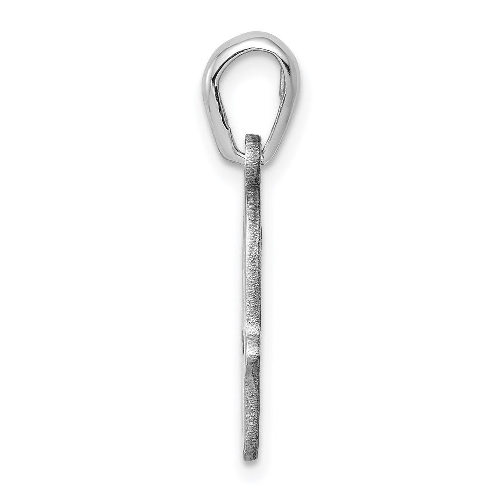 14k White Gold Star of David Chamseh Pendant for Women