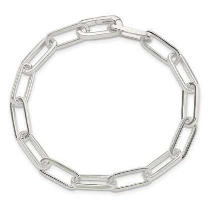 Sterling Silver Polished Fancy Link Bracelet