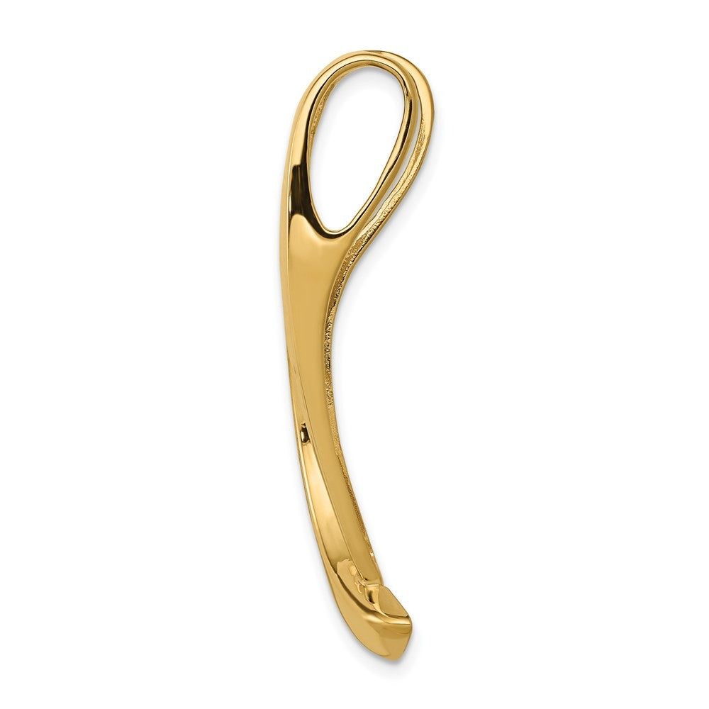 14k Yellow Gold Fits up to 8mm both Modern Slide