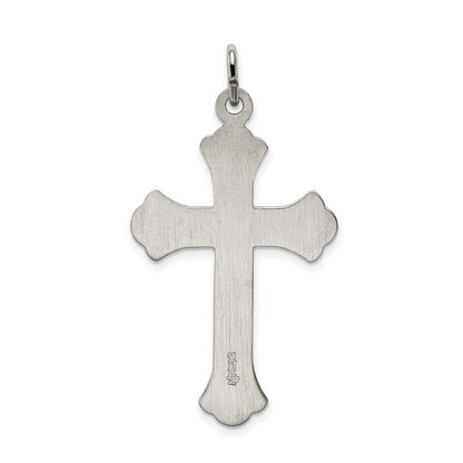 Sterling Silver INRI Crucifix Pendant Holiday Gift for Women