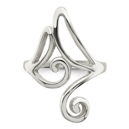 Sterling Silver Polished Ring Size 7