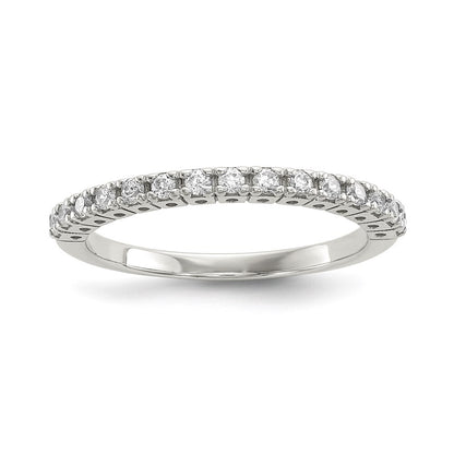 Sterling Silver Cubic Zirconia Ring Size 6