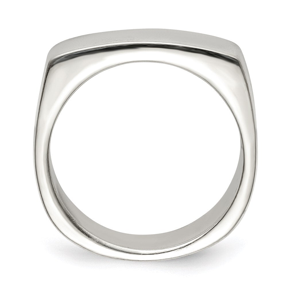 Sterling Silver Signet Ring Size 7