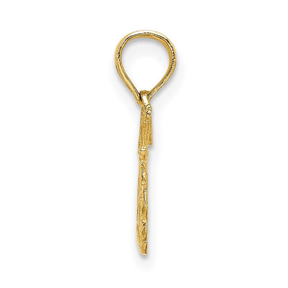 14k Yellow Gold BE MY VALENTINE Charm