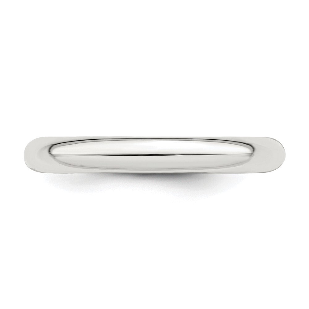 Sterling Silver 3mm Comfort Fit Size 9 Band
