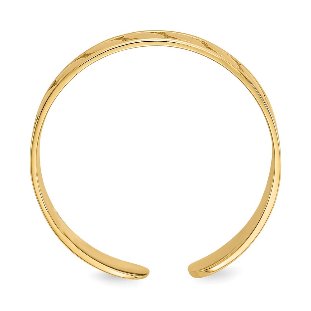 14k Yellow Gold Toe Ring
