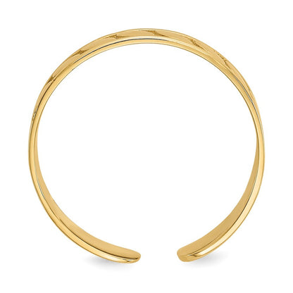 14k Yellow Gold Toe Ring