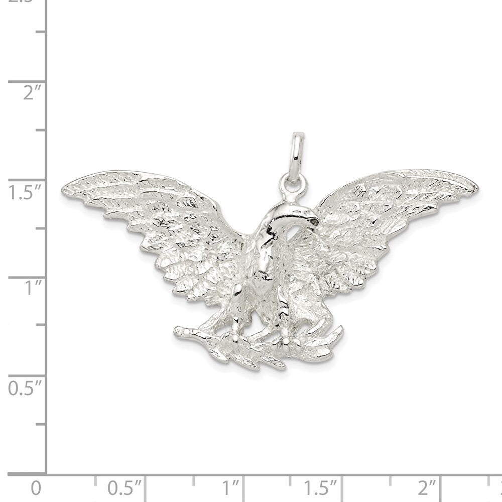 Sterling Silver Eagle Charm Holiday Gift for Women