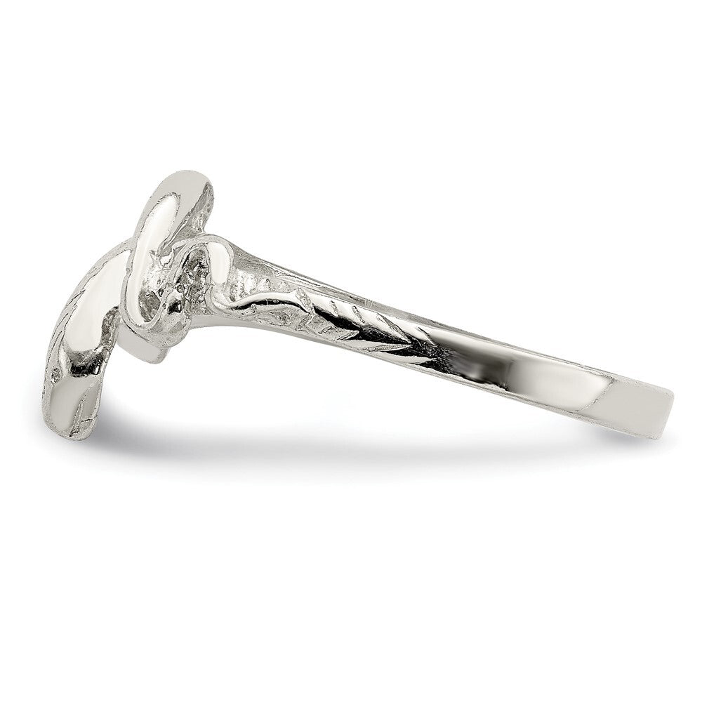 Sterling Silver Snake Ring Size 8